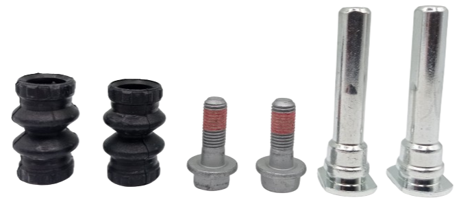 Kit de Tornillos y Guías de Caliper Chevrolet Spark (6 Pzas. - 1 Rda. Del)