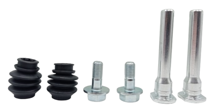 Kit de Tornillos y Guías de Caliper Ford Triton / Super Dutty / Explorer (6 Pzas. - 1 Rda. Del)