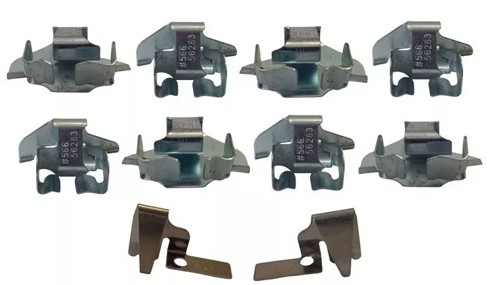 Clips antiruidos delantero Ford F-250 / F-350 / Super Dutty (10 Pzas. - 2 Rdas)