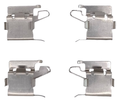 Clips antiruidos delantero Toyota Yaris 06/11 y Corolla 09/14 Importado (4 Pzas. - 1 Rda)