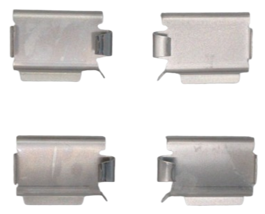 Clips antiruidos delantero Jeep Cherokee KK/KJ D856-7732 / D1273-8389 (4 Pzas. - 1 Rda)